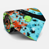 Voeding Abstracte graffiti Stropdas (Opgerold)