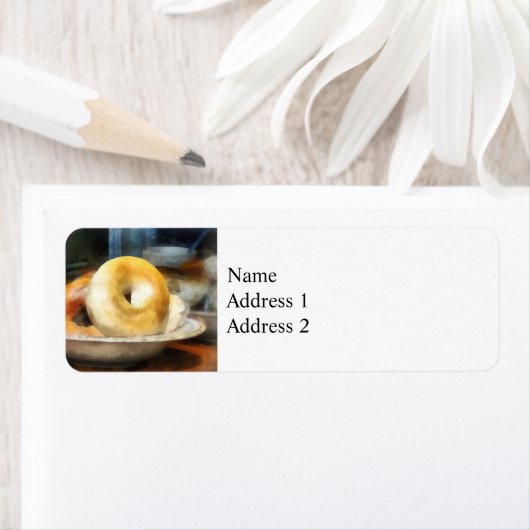 Voeding - Bagels voor verkoop Etiket (Insitu)