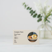 Voeding - Bagels voor verkoop Visitekaartje (Staand voorkant)