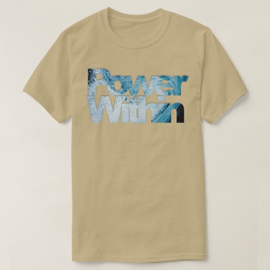 Voeding binnen t-shirt (Design voorkant)