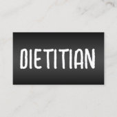 Voeding Diëtiste Foodie Visitekaartje (Voorkant)