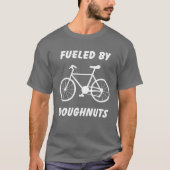 Voeding door donuts t-shirt (Voorkant)