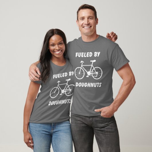 Voeding door donuts t-shirt (Unisex)