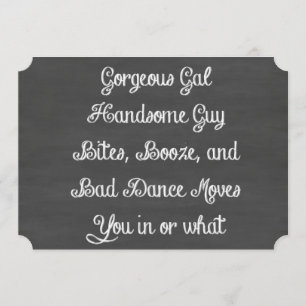 Voeding, drank en slechte dans verplaatsen het kar kaart