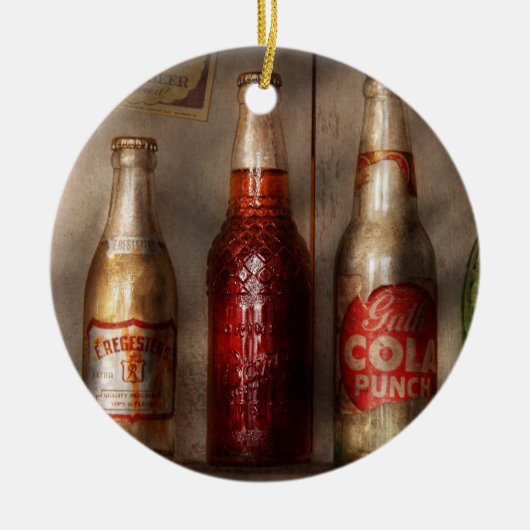 Voeding - Dranken - Favoriete soda Keramisch Ornament (Voorkant)