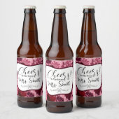 Voeding- en dranketiketset bier etiket (Flessen)