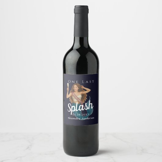 Voeding- en dranketiketset wijn etiket (Voorkant)