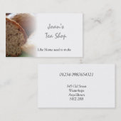 Voeding en Drink 1 Visitekaartje (Voorkant / Achterkant)