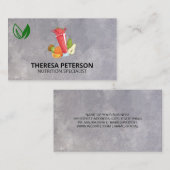 Voeding en gezondheid | Smoothies Visitekaartje (Voorkant / Achterkant)