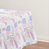 Voeding en verzorging tafelkleed (Voorbeeld)