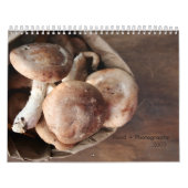 Voeding + fotografie 2009 kalender (Hoes)