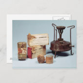 Voeding genomen op Scott's Antarctische expeditie Briefkaart (Voorkant / Achterkant)