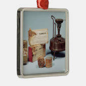 Voeding genomen op Scott's Antarctische expeditie Metalen Ornament (Rechts)