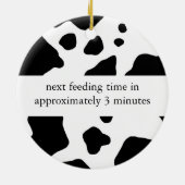 Voeding in opgaande kleerhanger keramisch ornament (Achterkant)