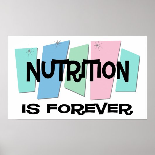 Voeding is altijd poster (Voorkant)
