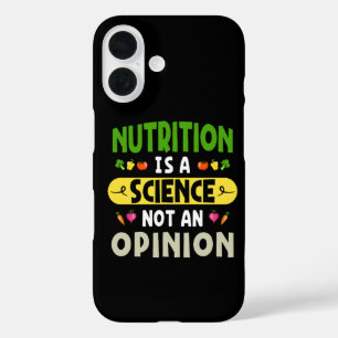 Voeding Is Een Wetenschap Geen Mening Voedingsdesk iPhone 16 Hoesje