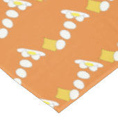 Voeding - kaas versus eieren. tafelkleed (Gekanteld)