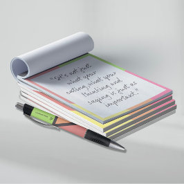 Voeding meesterschap notitieblok