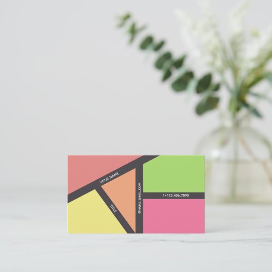 Voeding Meesterschap Visitekaartjes (Staand voorkant)