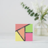 Voeding Meesterschap Visitekaartjes (Staand voorkant)