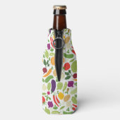 Voeding op witte achtergrond flesjeskoeler (Fles Achterkant)