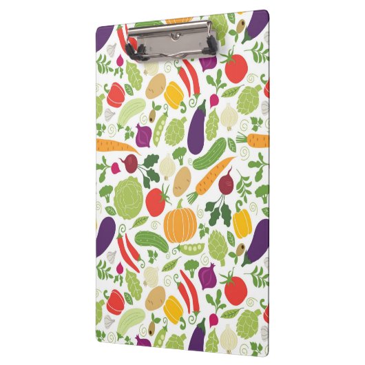 Voeding op witte achtergrond klembord (Links)