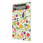 Voeding op witte achtergrond mini klembord (Angled2)