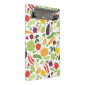 Voeding op witte achtergrond mini klembord (Schuin)