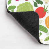 Voeding op witte achtergrond muismat (Hoek)