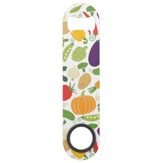 Voeding op witte achtergrond speed flessenopener (Achterkant)