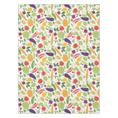 Voeding op witte achtergrond tafelkleed (Voorkant)