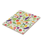 Voeding op witte achtergrond tegeltje (Zijkant)