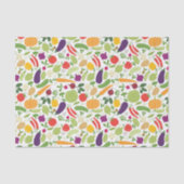 Voeding op witte achtergrond tissuepapier (Voorkant)