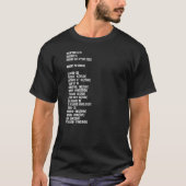 Voeding T-shirt (Voorkant)