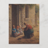 Voeding the Young, 1850 Briefkaart (Voorkant)