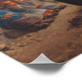 Voeding the Young, 1850 Poster (Hoek)