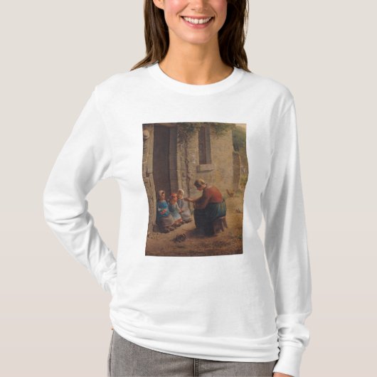 Voeding the Young, 1850 T-shirt (Voorkant)