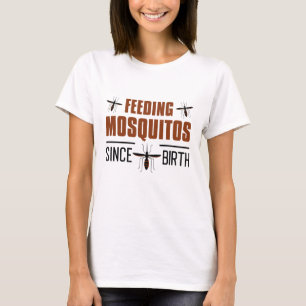 Voeding van muggen t-shirt