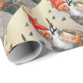 Voeding van vogels cadeaupapier (Rol Hoek)