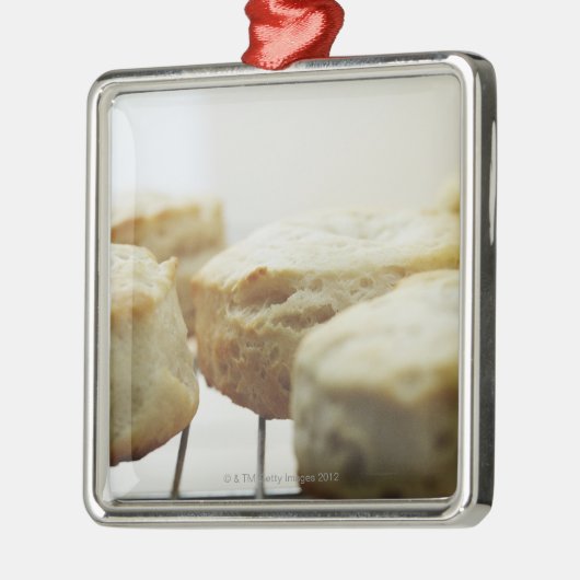 Voeding, voedsel en Drink, koekjes, boter, brood, Metalen Ornament (Links)