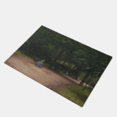 Voeding Vogels in het Park (door Paul Peel) Deurmat (Schuin)