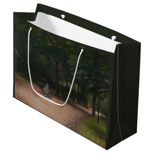 Voeding Vogels in het Park (door Paul Peel) Groot Cadeauzakje (Voorkant Gekanteld)