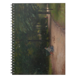 Voeding Vogels in het Park (door Paul Peel) Notitieboek