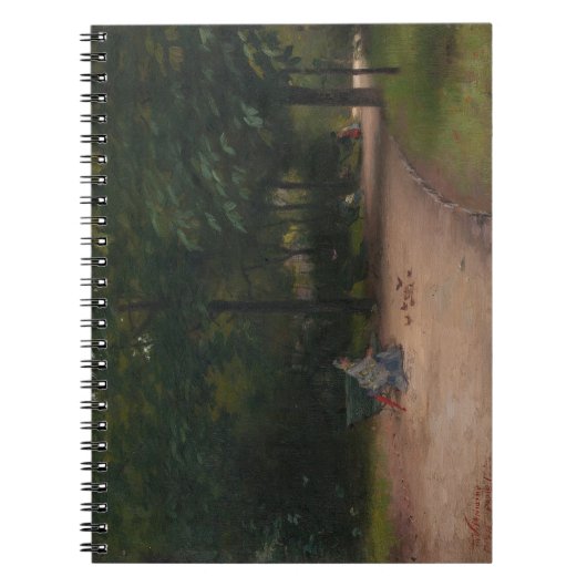 Voeding Vogels in het Park (door Paul Peel) Notitieboek (Voorkant)