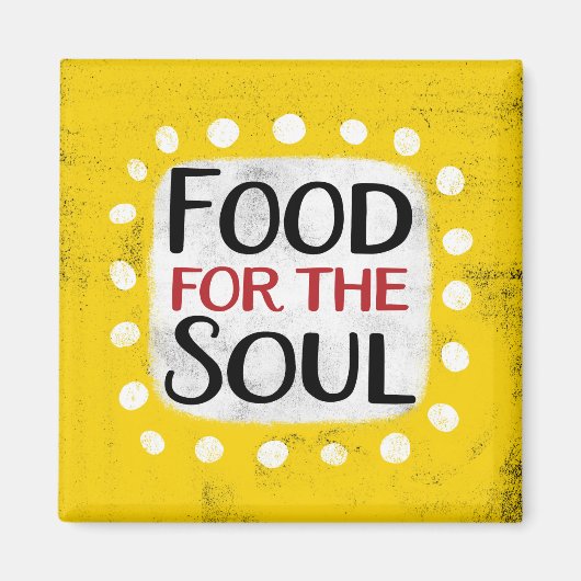 Voeding voor de Soul Koelkast Magnet (Voorkant)