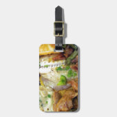 Voeding voor discussie bagagelabel (Voorkant verticaal)