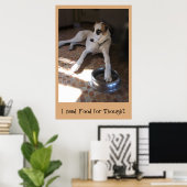 Voeding voor discussie poster (Thuiskantoor)