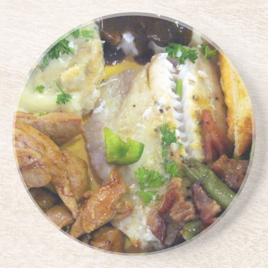 Voeding voor discussie zandsteen onderzetter (Voorkant)