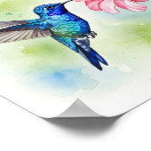 Voeding voor levende vogels poster (Hoek)