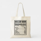 Voeding voor Voetbal Tote Bag (Achterkant)